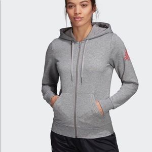 Adidas grey hoodie